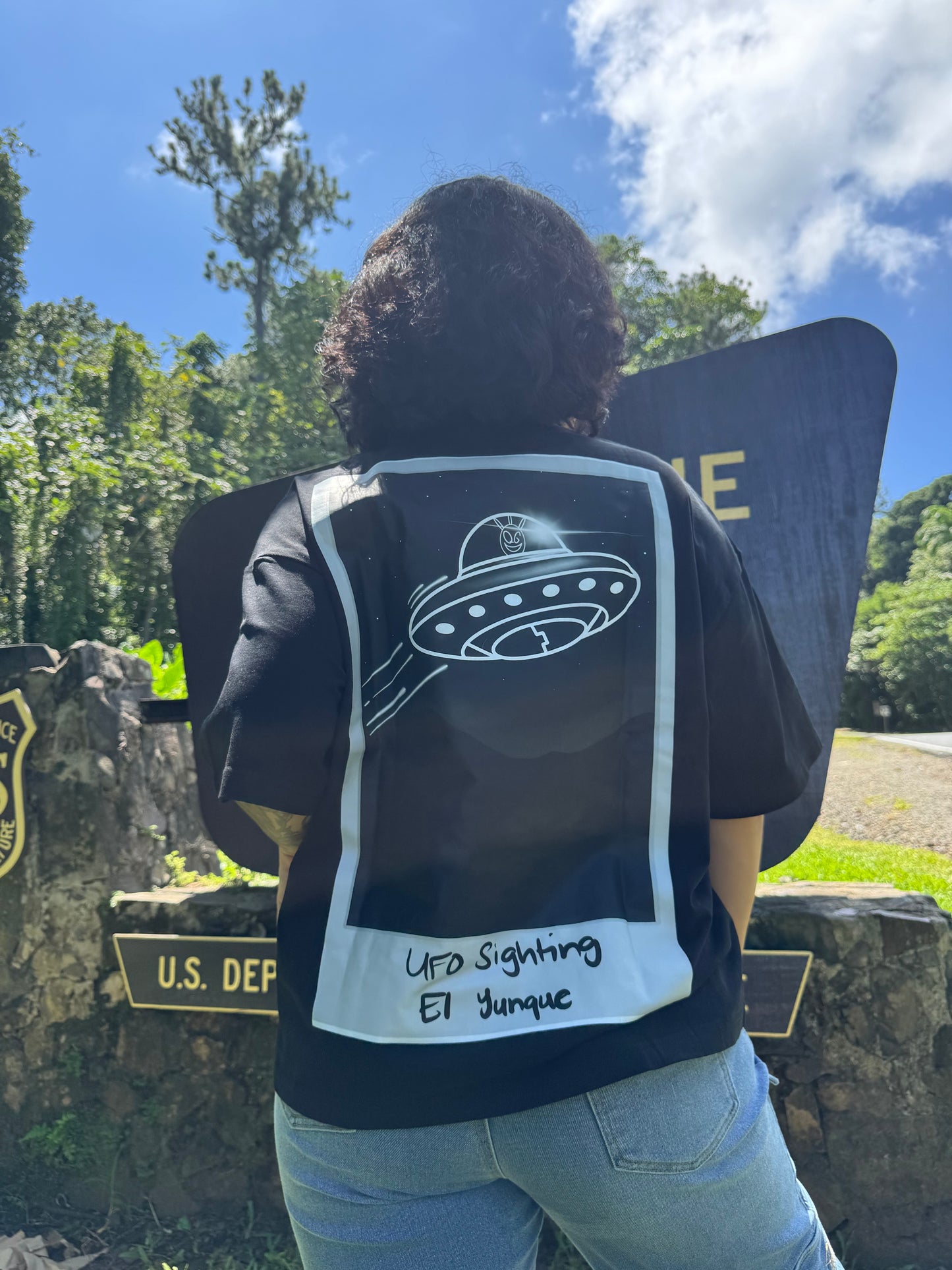 UFO Sighting Tee – Drop 001 (El Yunque, PR)